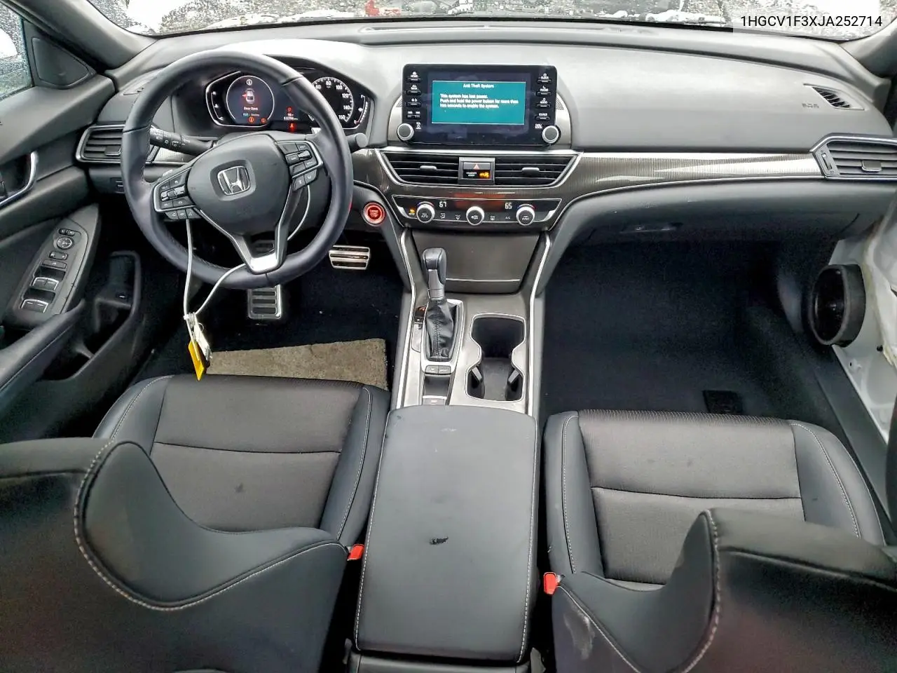 1HGCV1F3XJA252714 2018 Honda Accord Sport