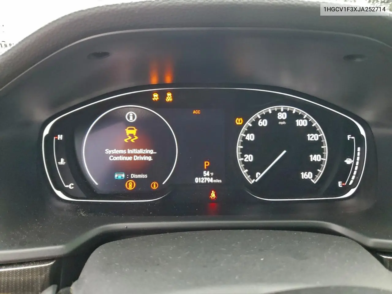 1HGCV1F3XJA252714 2018 Honda Accord Sport