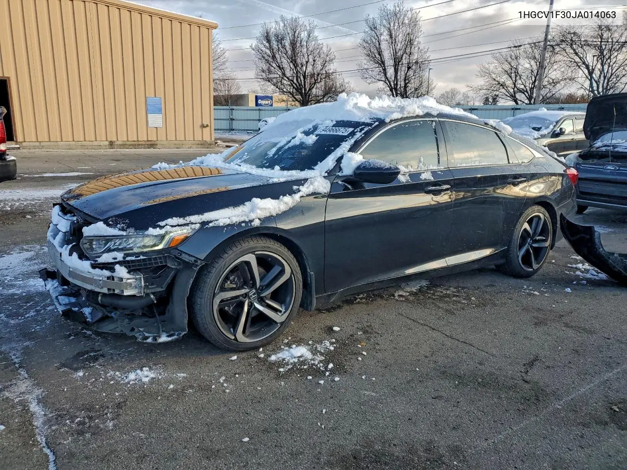 1HGCV1F30JA014063 2018 Honda Accord Sport