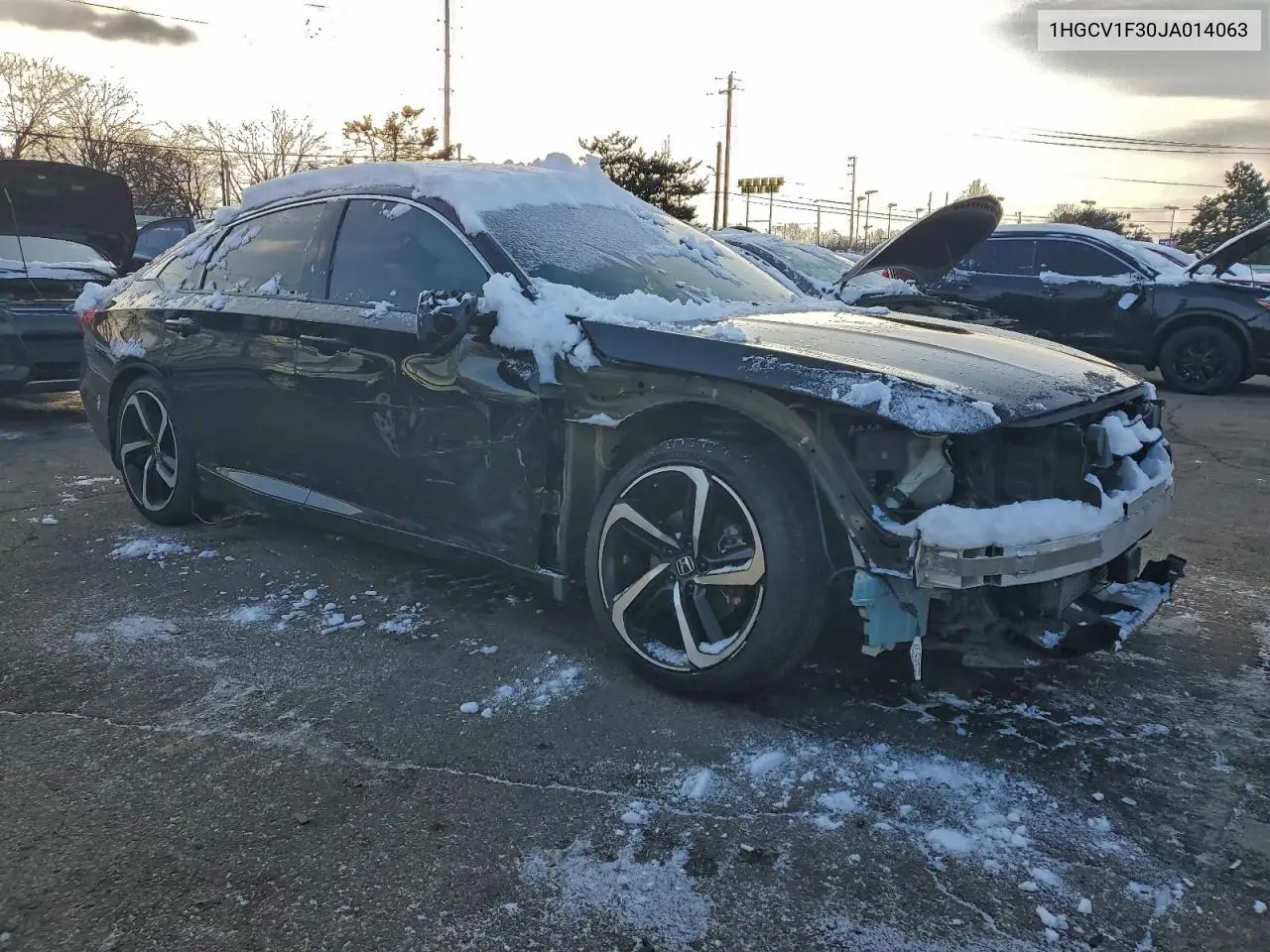 1HGCV1F30JA014063 2018 Honda Accord Sport