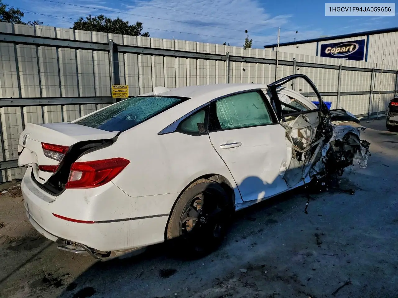 1HGCV1F94JA059656 2018 Honda Accord Touring
