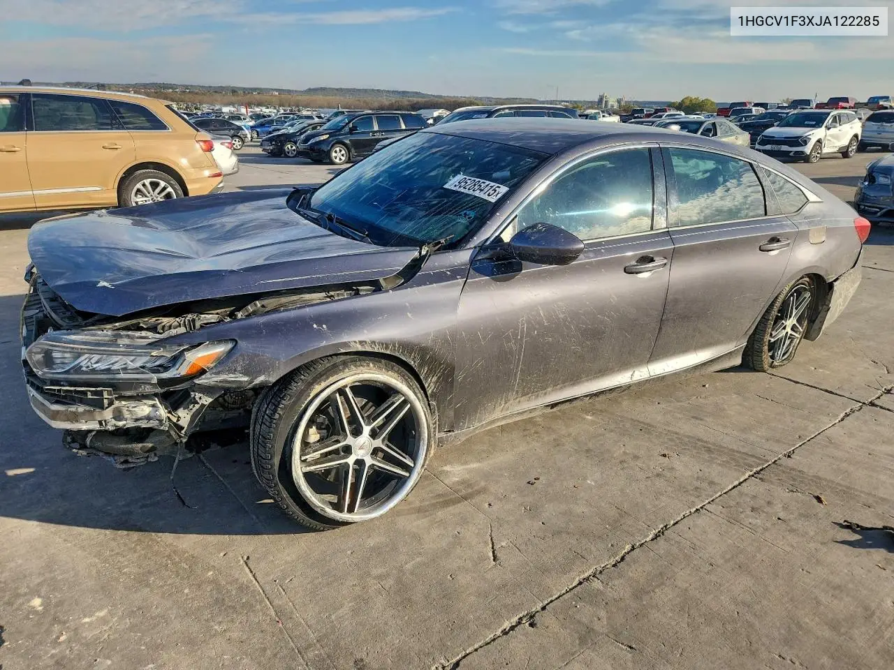 1HGCV1F3XJA122285 2018 Honda Accord Sport
