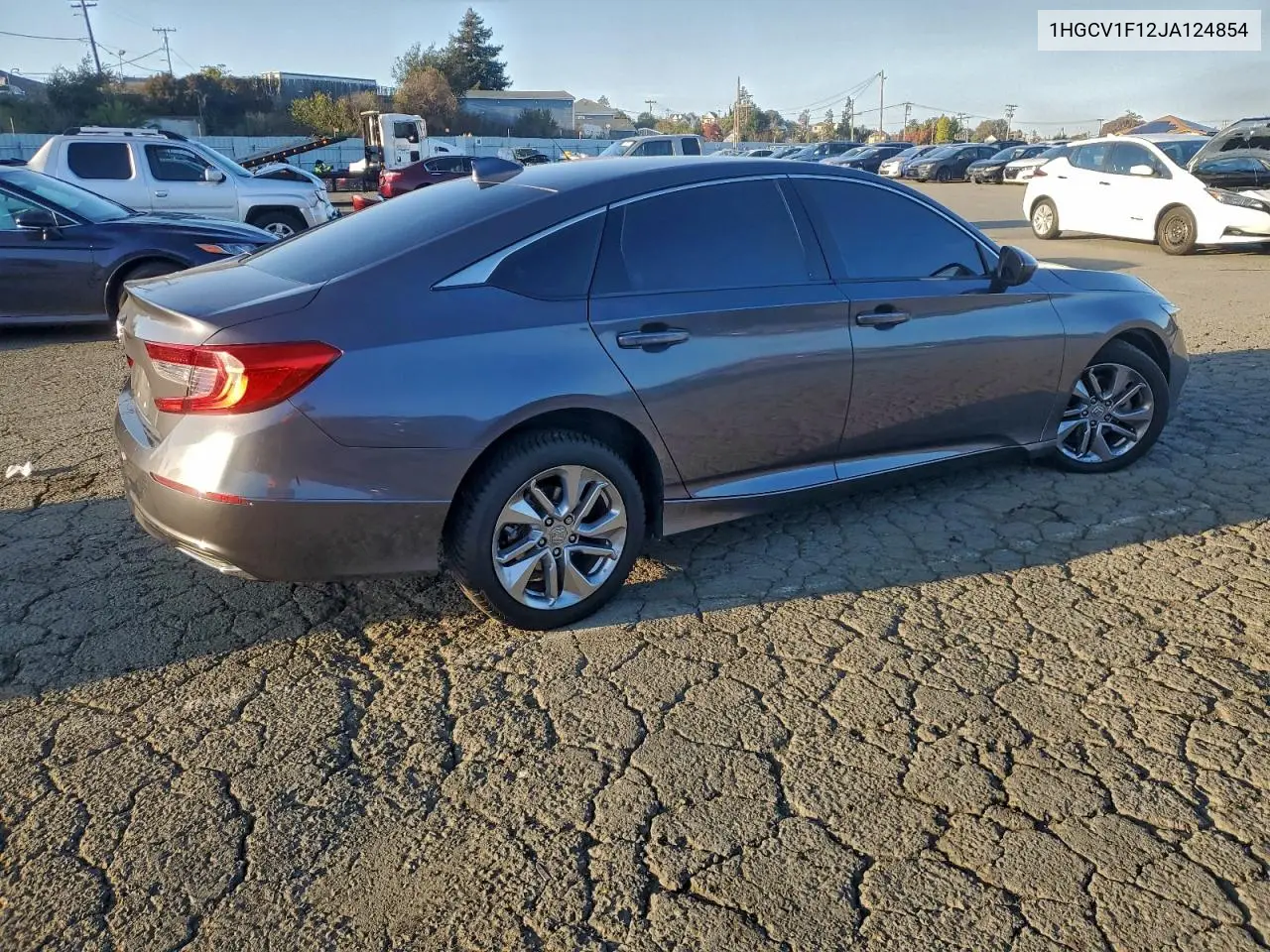 1HGCV1F12JA124854 2018 Honda Accord Lx