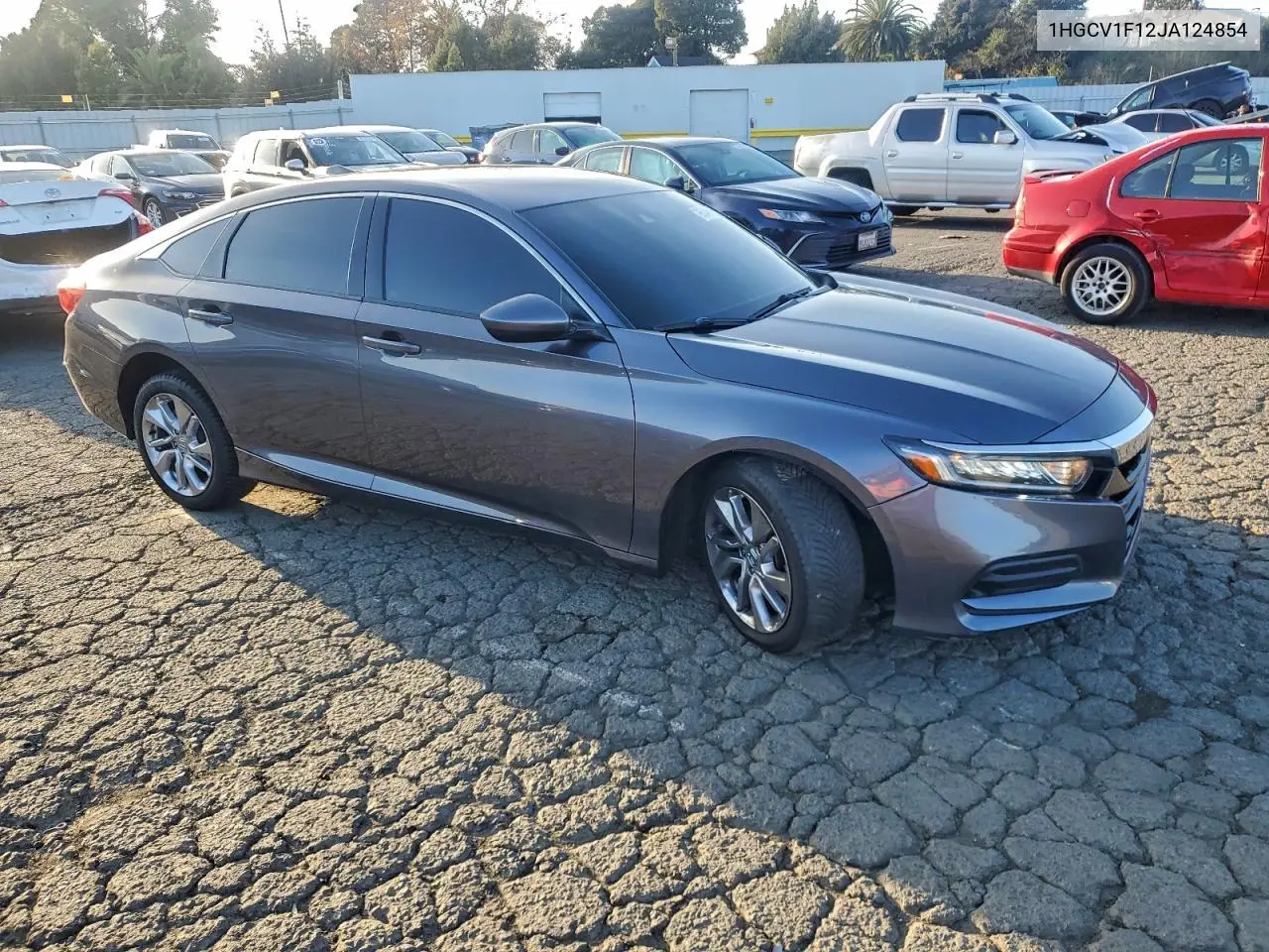 1HGCV1F12JA124854 2018 Honda Accord Lx