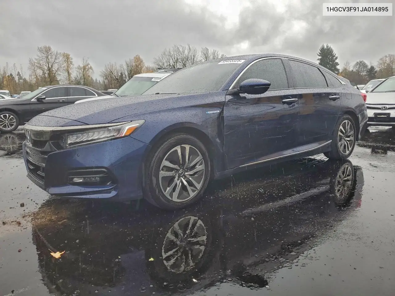 1HGCV3F91JA014895 2018 Honda Accord Touring Hybrid