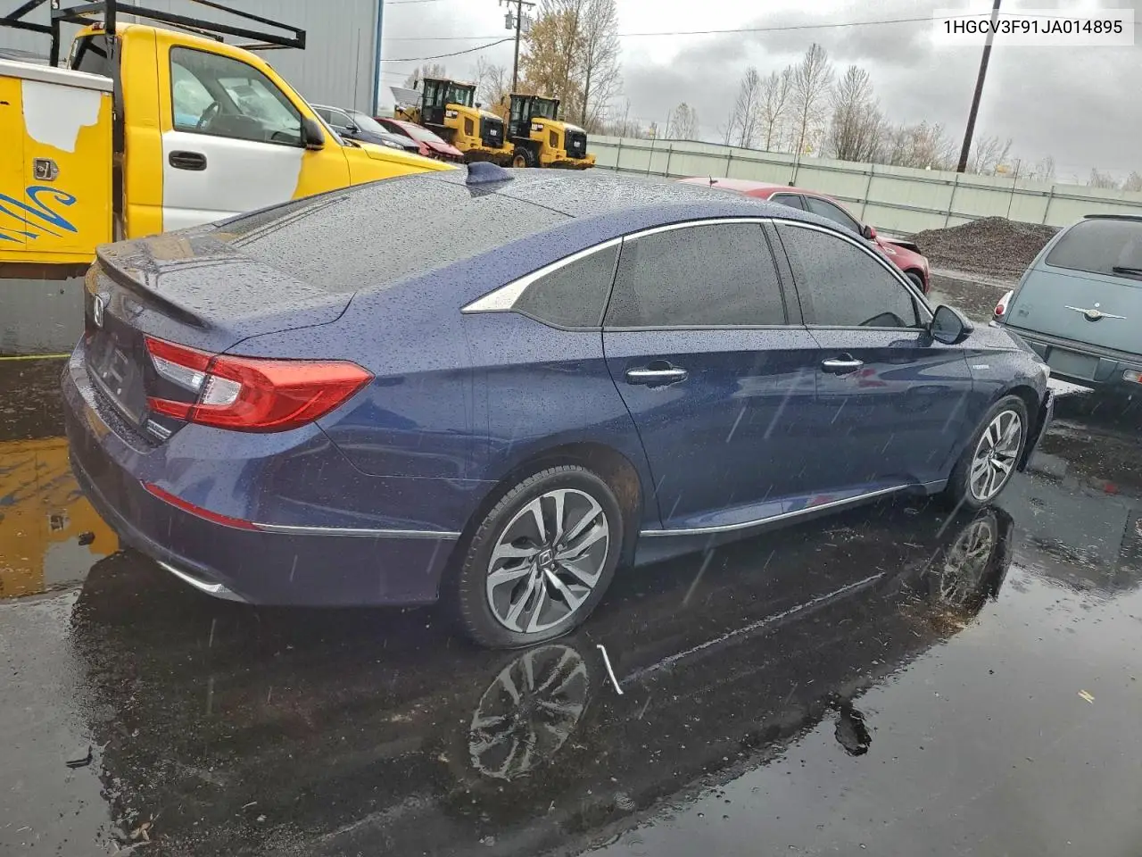 1HGCV3F91JA014895 2018 Honda Accord Touring Hybrid