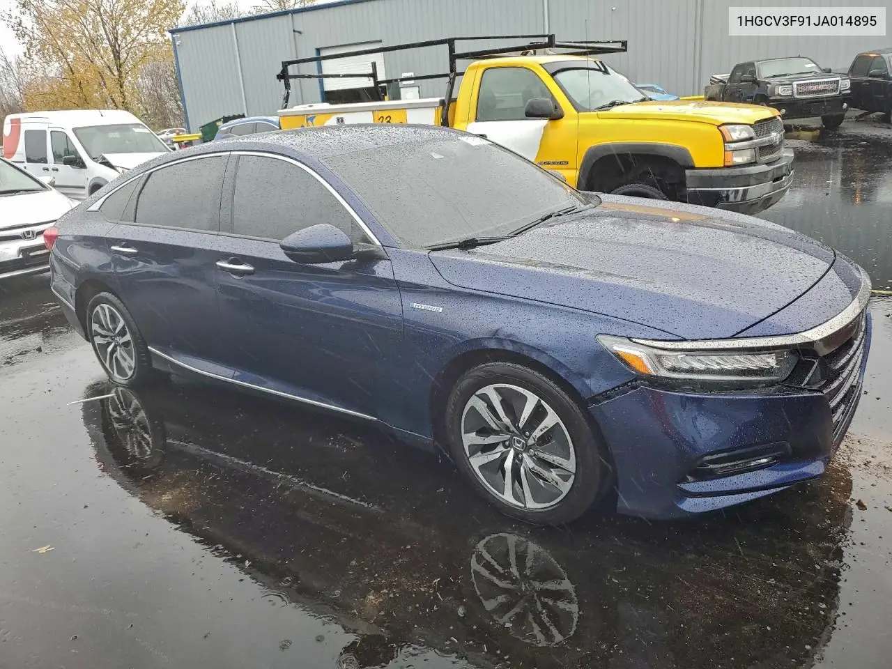 1HGCV3F91JA014895 2018 Honda Accord Touring Hybrid