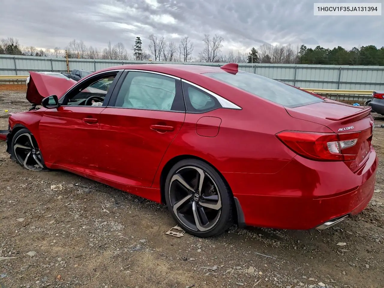 1HGCV1F35JA131394 2018 Honda Accord Sport