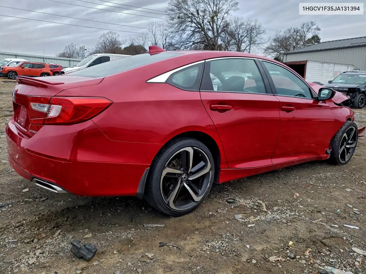 1HGCV1F35JA131394 2018 Honda Accord Sport