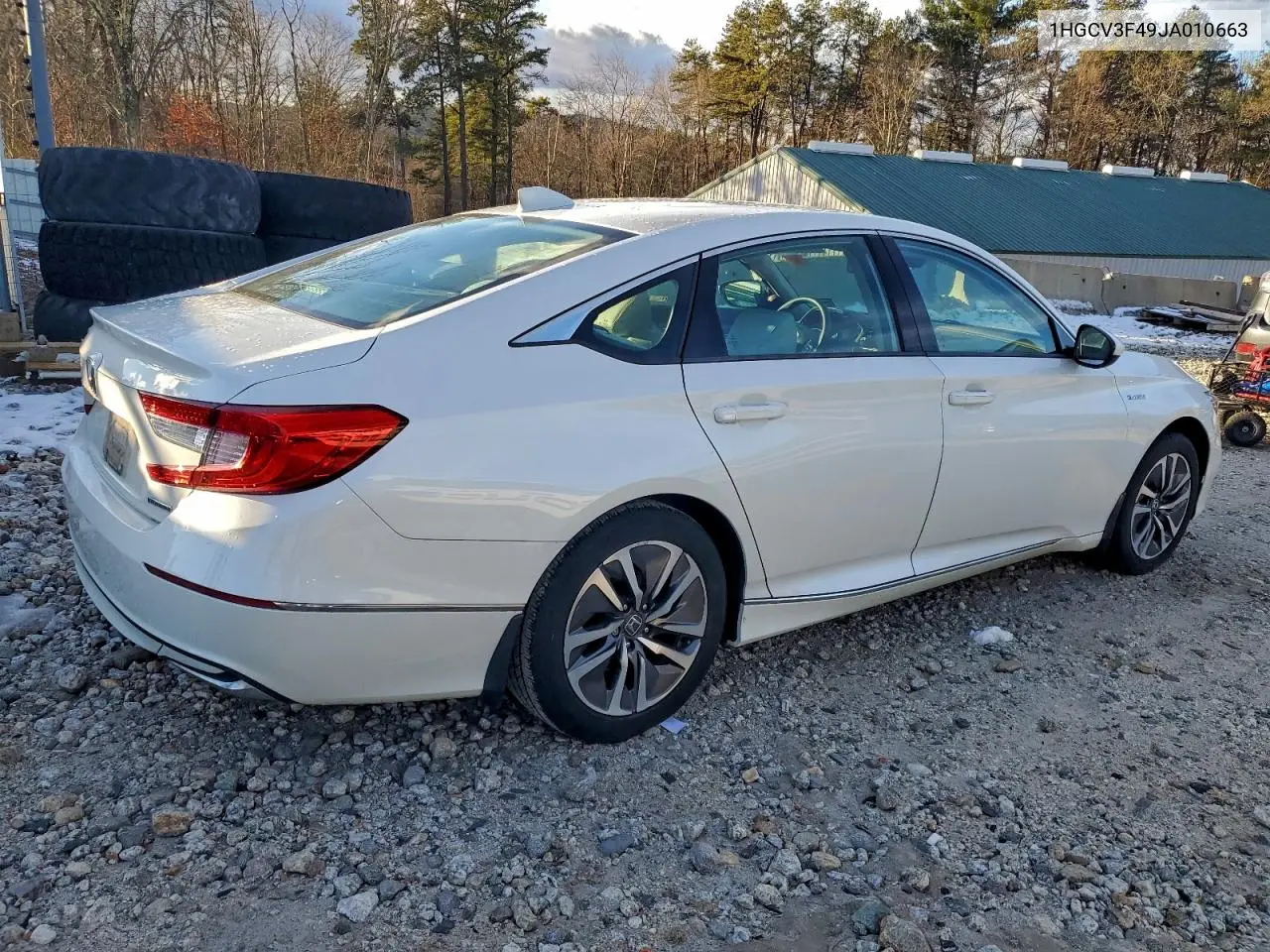 1HGCV3F49JA010663 2018 Honda Accord Hybrid Ex