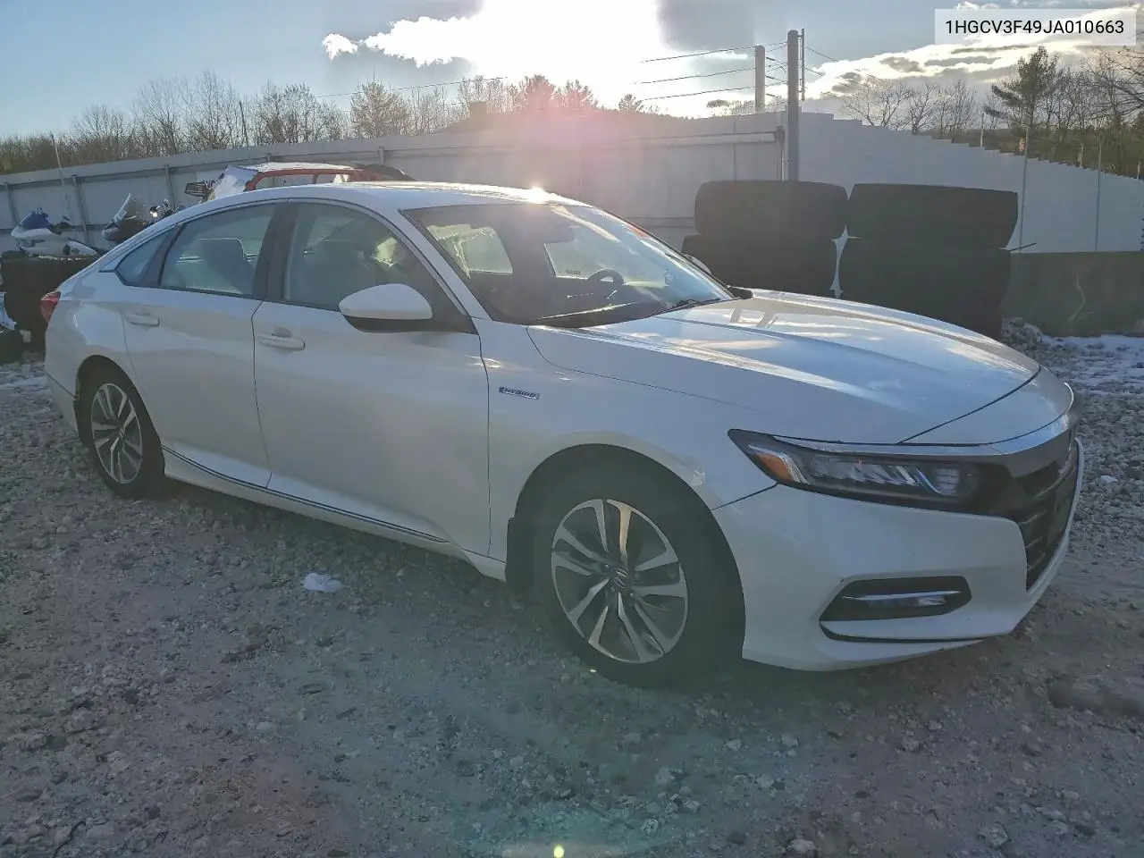 1HGCV3F49JA010663 2018 Honda Accord Hybrid Ex
