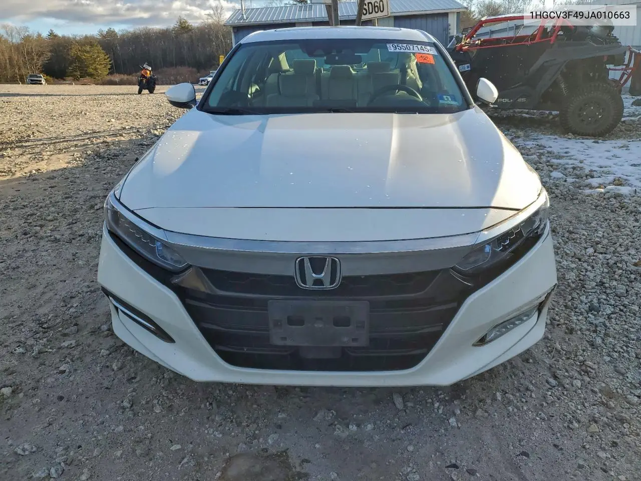 1HGCV3F49JA010663 2018 Honda Accord Hybrid Ex