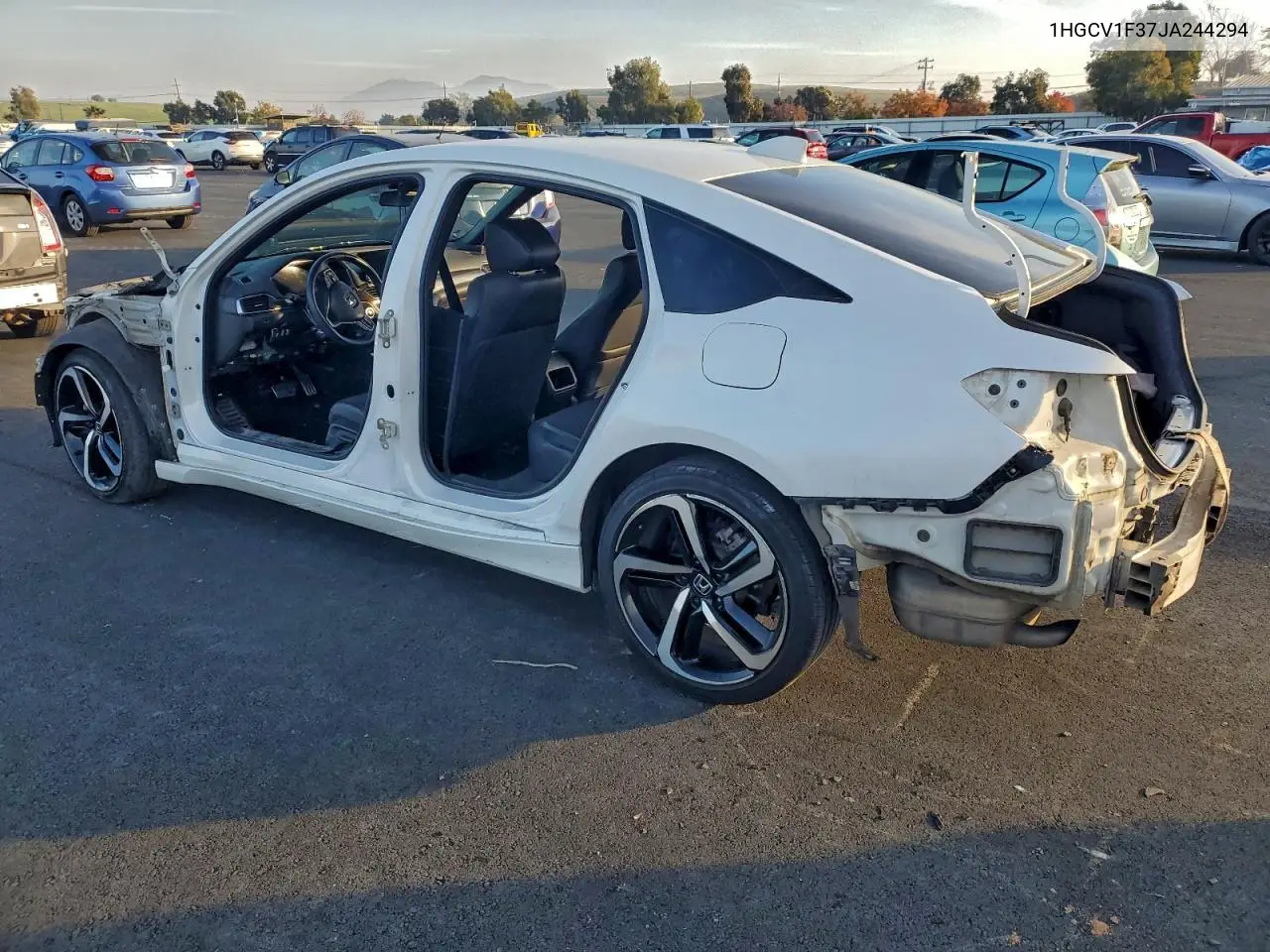 1HGCV1F37JA244294 2018 Honda Accord Sport