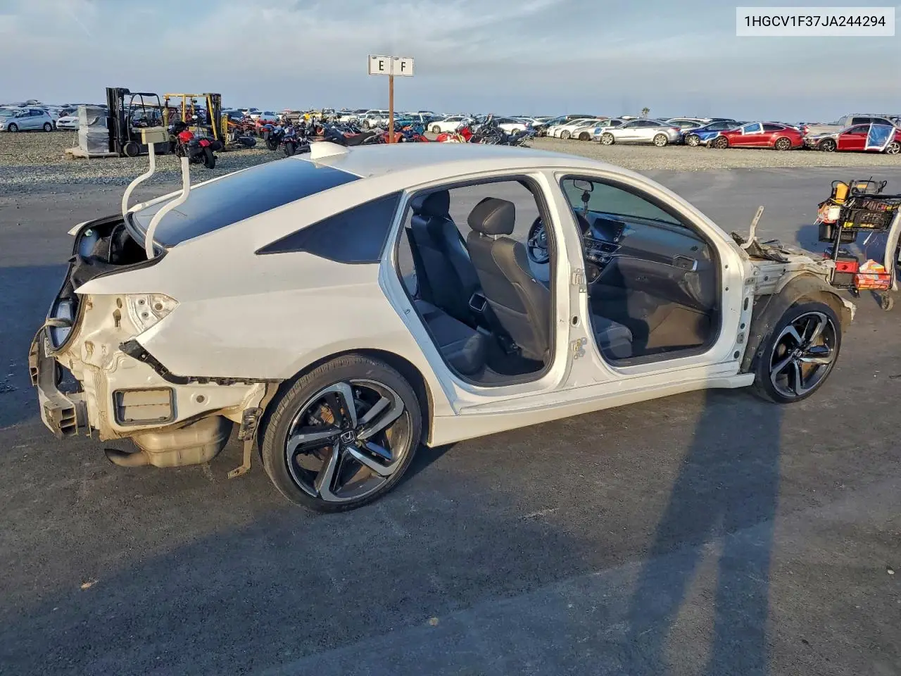 1HGCV1F37JA244294 2018 Honda Accord Sport