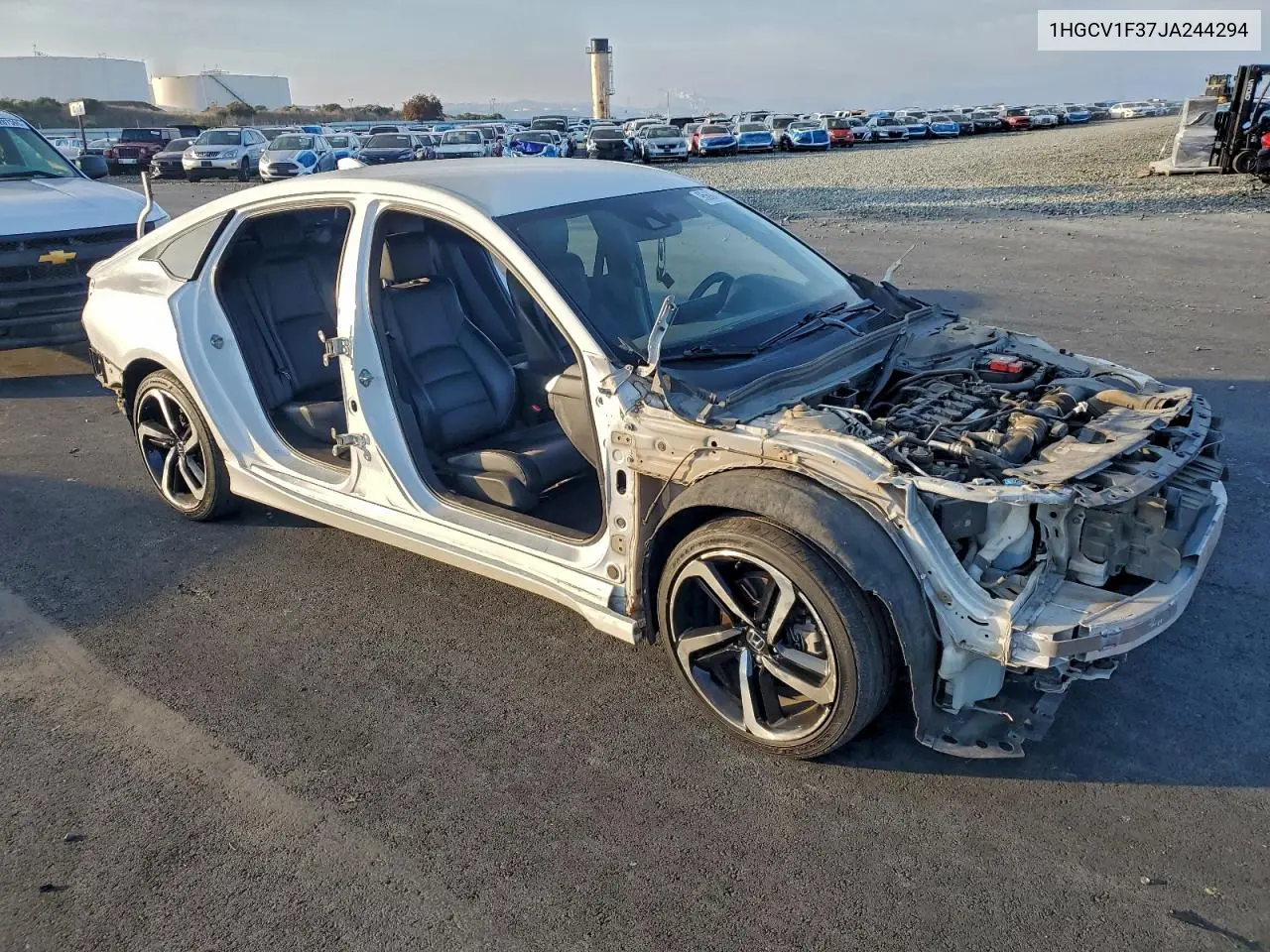 1HGCV1F37JA244294 2018 Honda Accord Sport