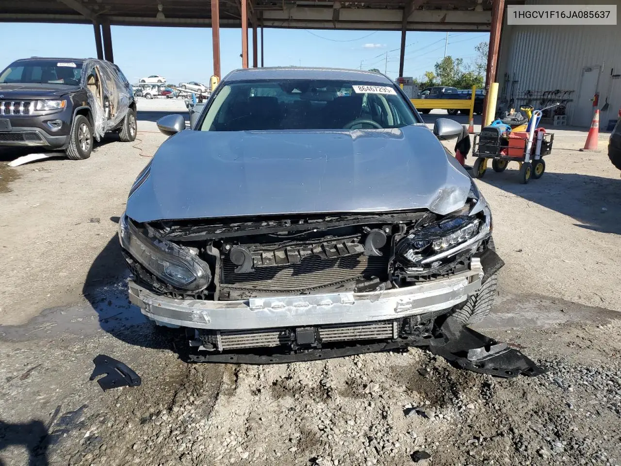 1HGCV1F16JA085637 2018 Honda Accord Lx