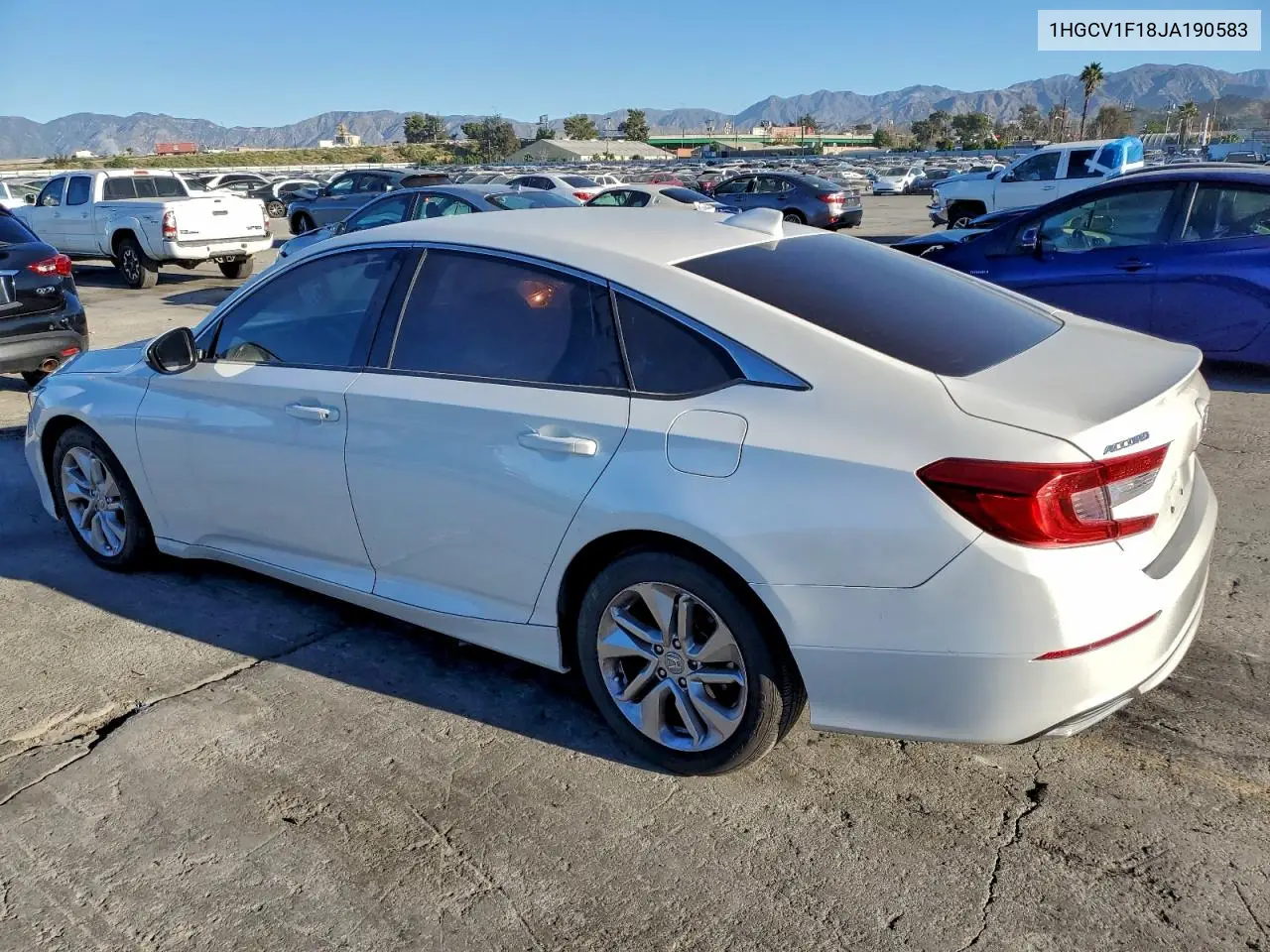 1HGCV1F18JA190583 2018 Honda Accord Lx