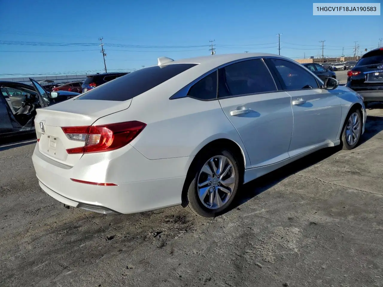 1HGCV1F18JA190583 2018 Honda Accord Lx