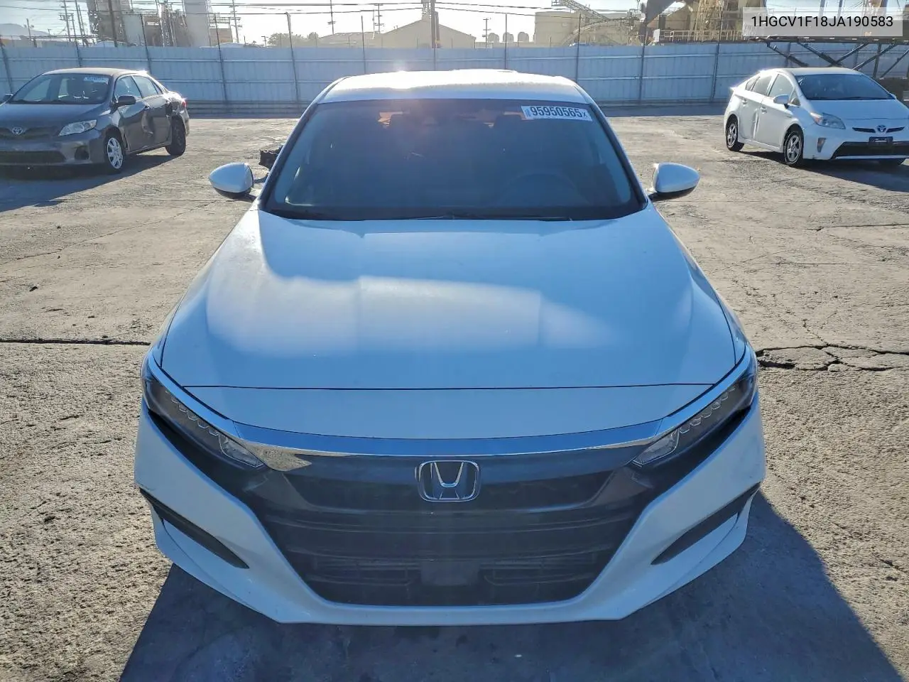 1HGCV1F18JA190583 2018 Honda Accord Lx