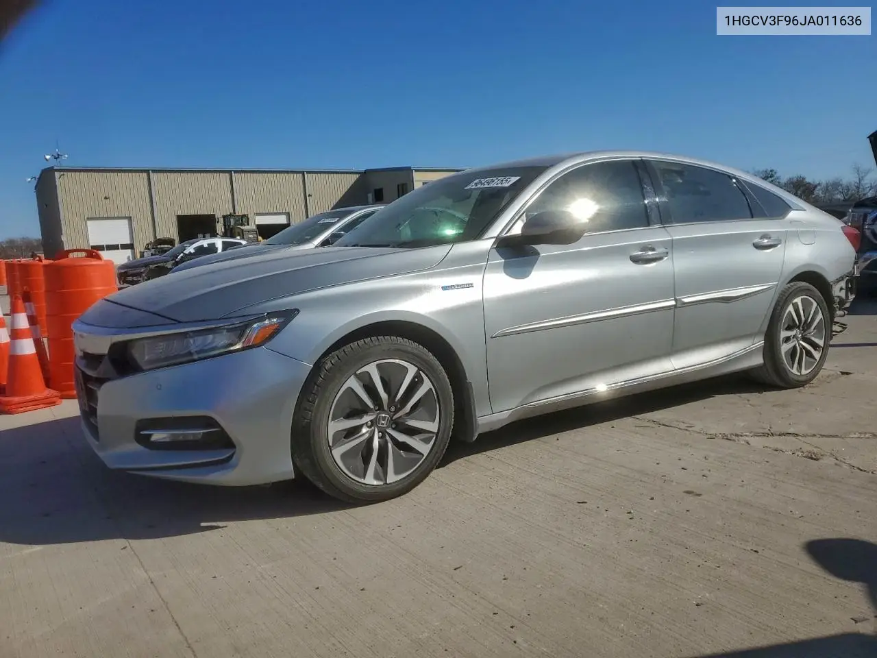 1HGCV3F96JA011636 2018 Honda Accord Touring Hybrid