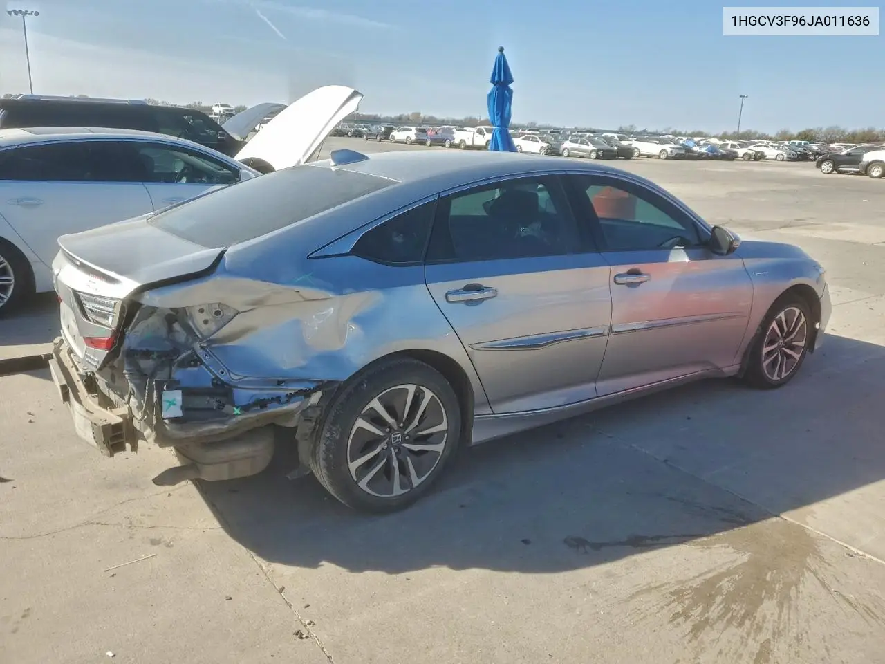 1HGCV3F96JA011636 2018 Honda Accord Touring Hybrid