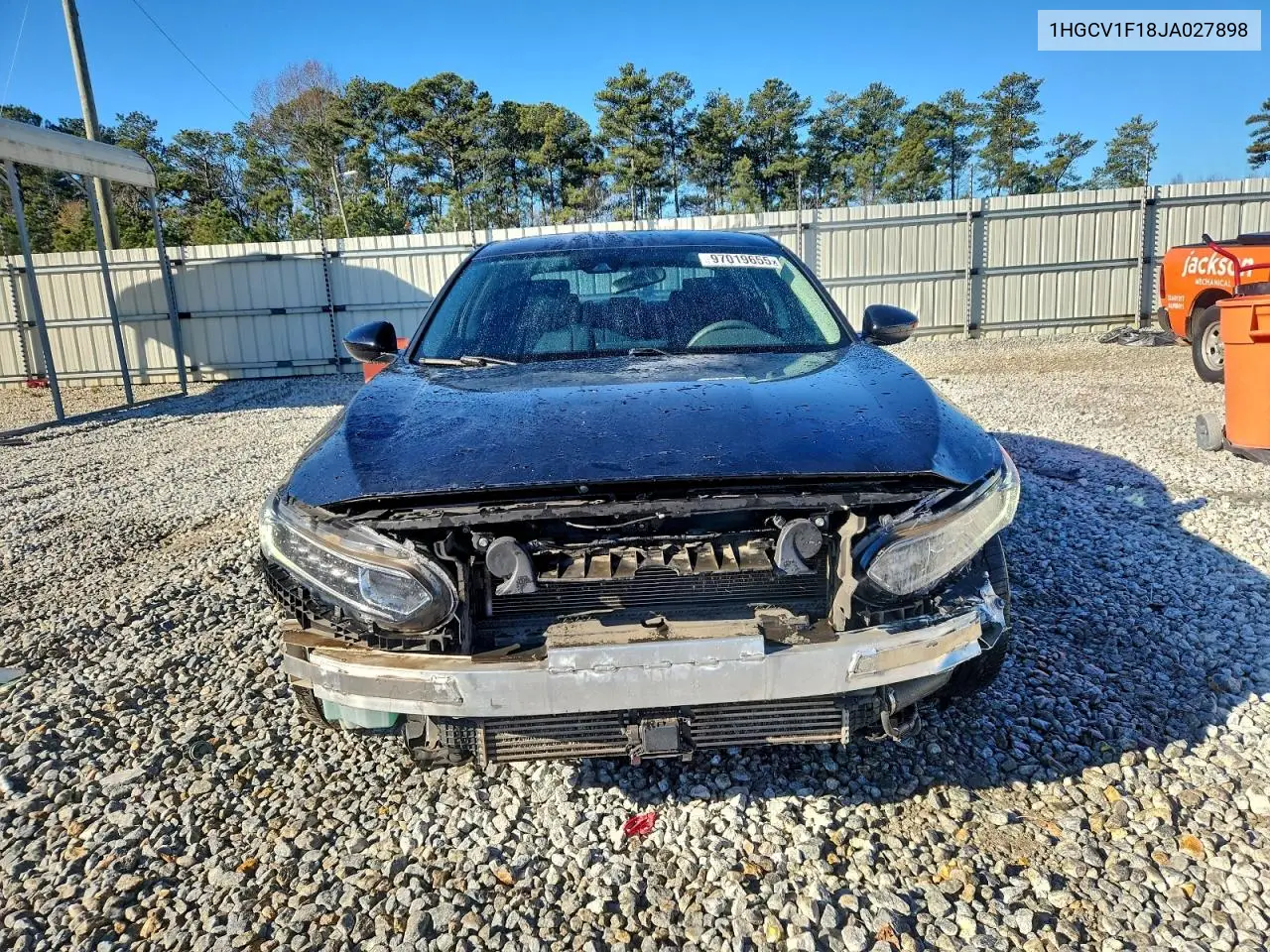 1HGCV1F18JA027898 2018 Honda Accord Lx