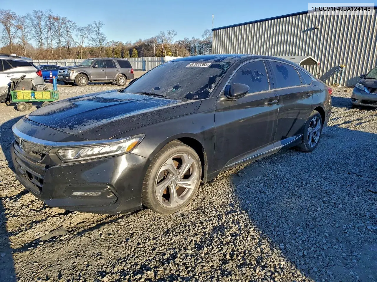 1HGCV1F49JA124148 2018 Honda Accord Ex
