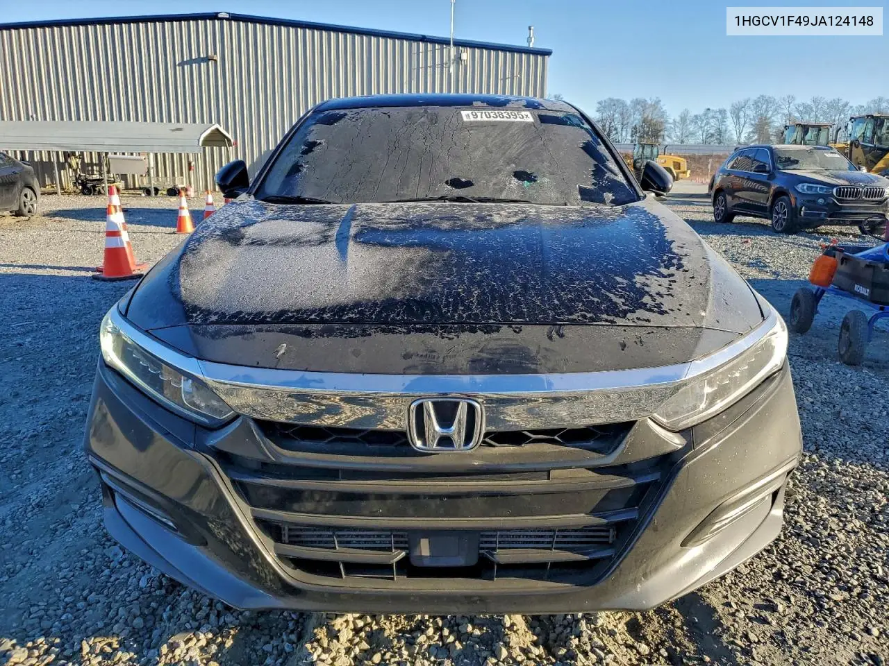 1HGCV1F49JA124148 2018 Honda Accord Ex