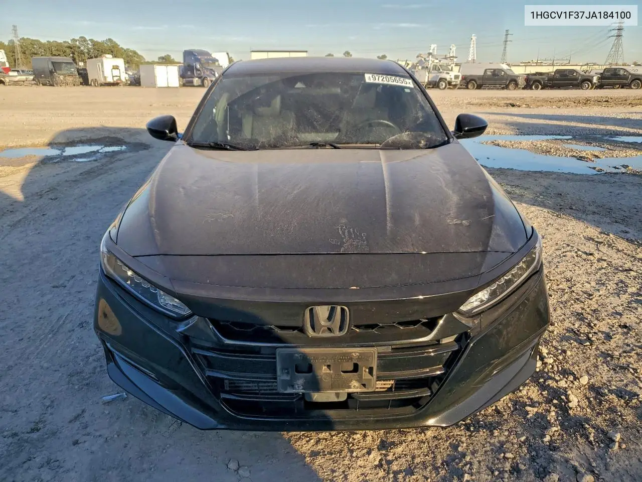 1HGCV1F37JA184100 2018 Honda Accord Sport