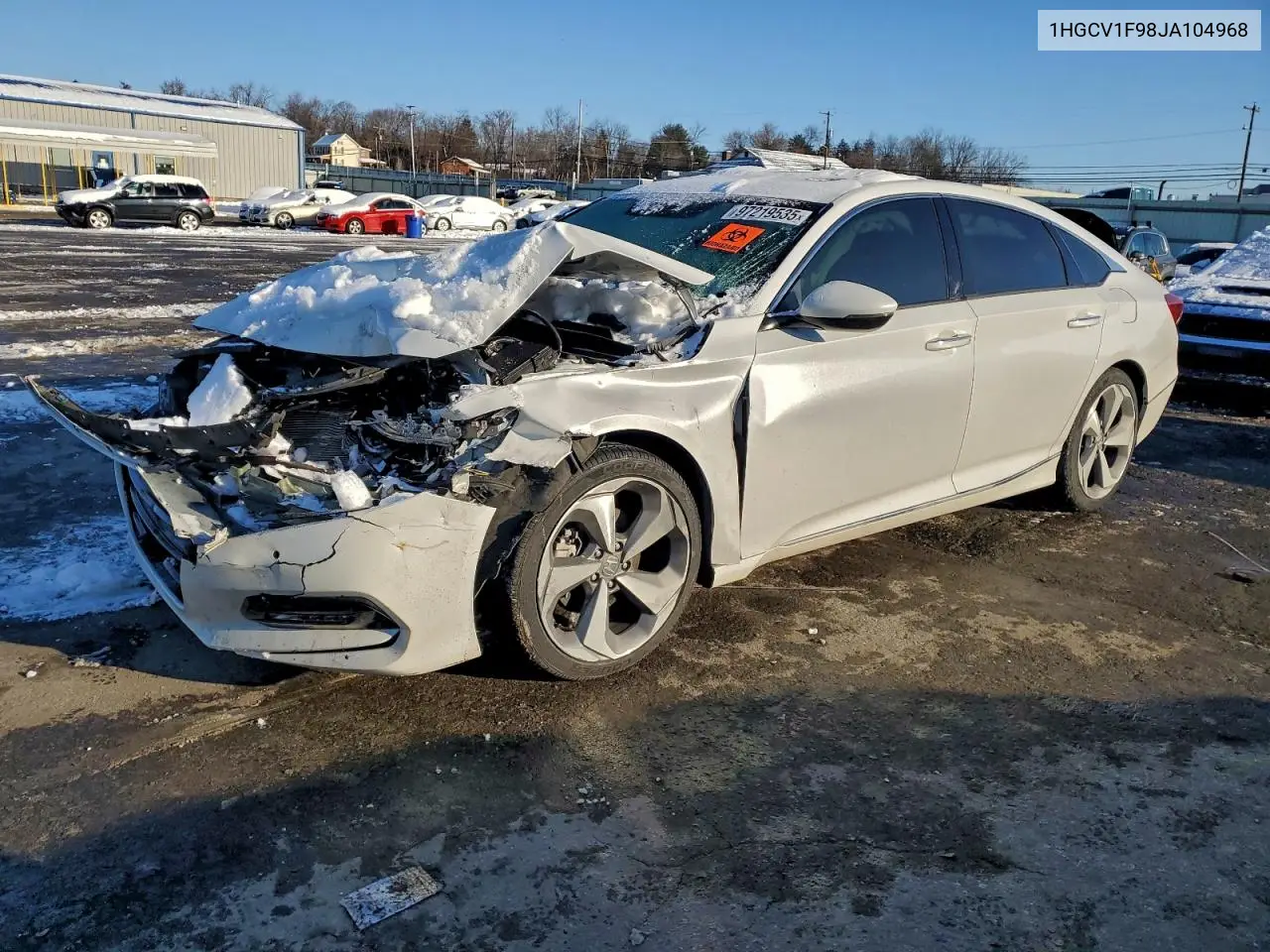 1HGCV1F98JA104968 2018 Honda Accord Touring