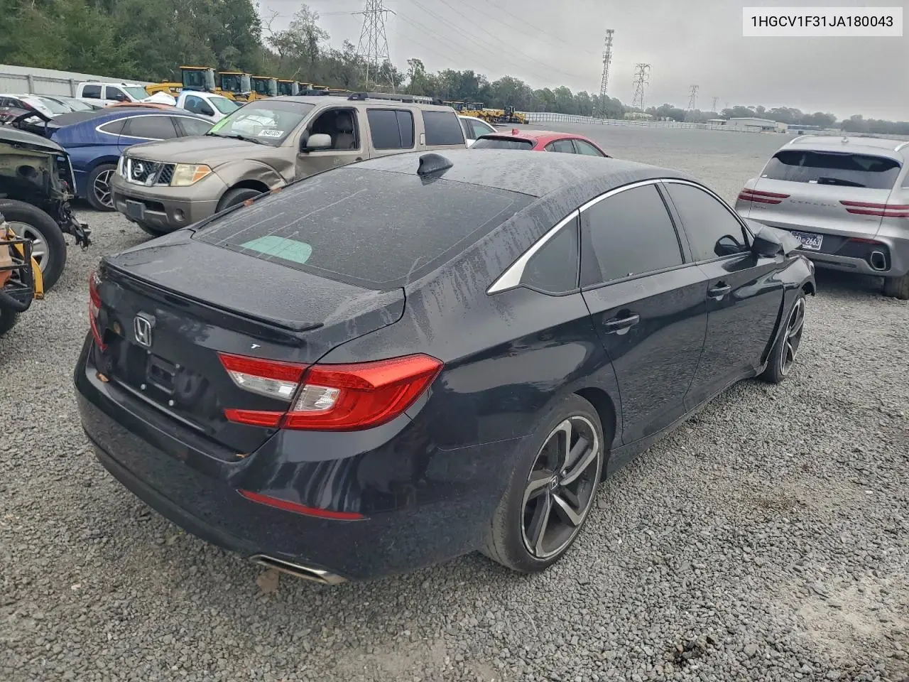 1HGCV1F31JA180043 2018 Honda Accord Sport
