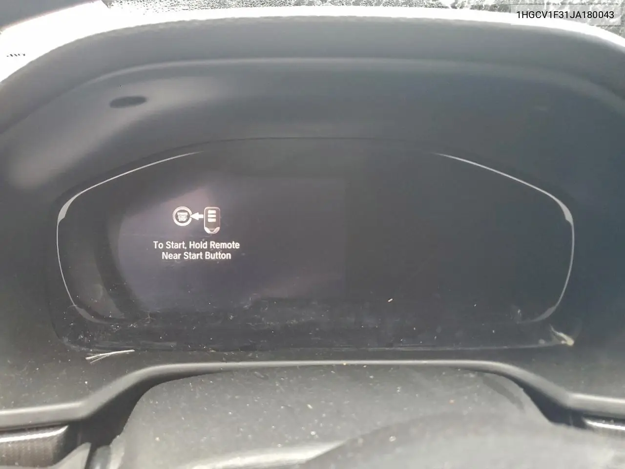 1HGCV1F31JA180043 2018 Honda Accord Sport