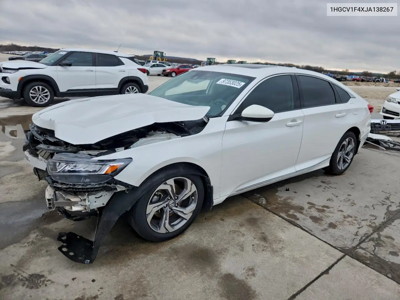 1HGCV1F4XJA138267 2018 Honda Accord Ex