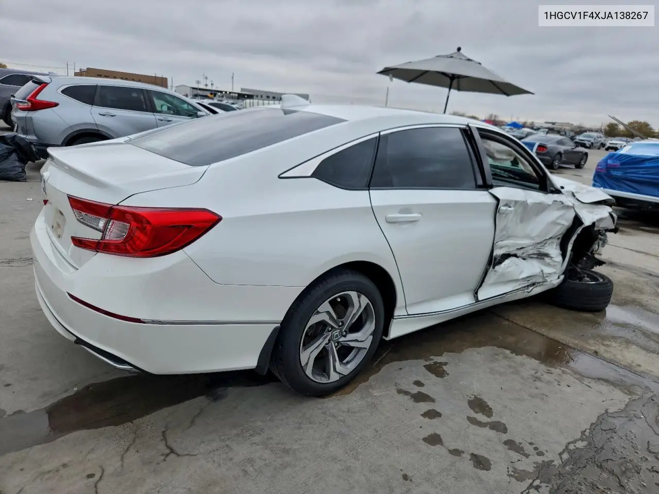 1HGCV1F4XJA138267 2018 Honda Accord Ex
