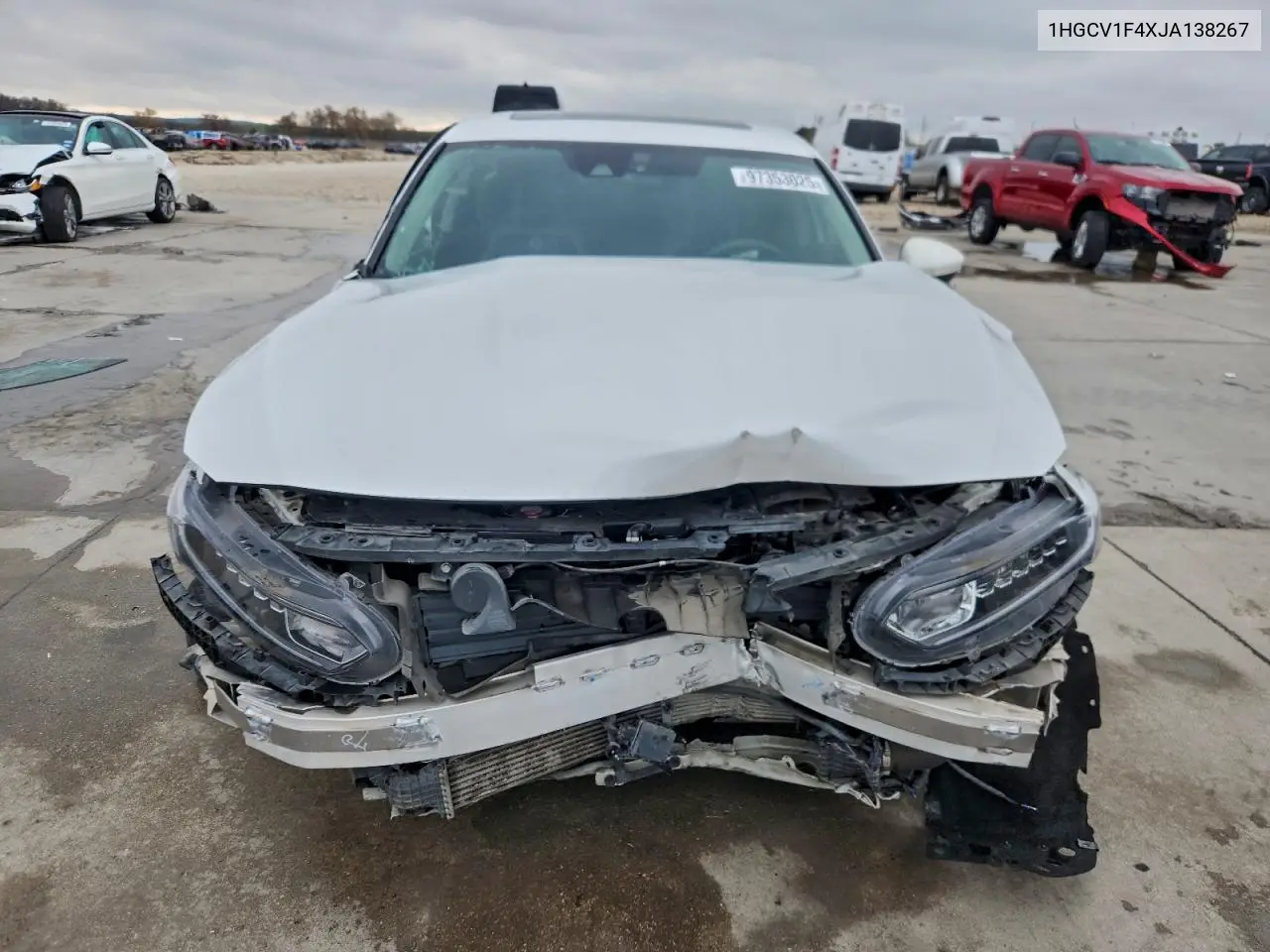 1HGCV1F4XJA138267 2018 Honda Accord Ex