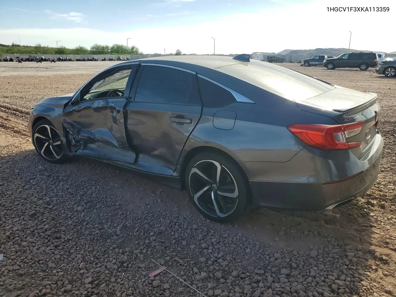 1HGCV1F3XKA113359 2019 Honda Accord Sport