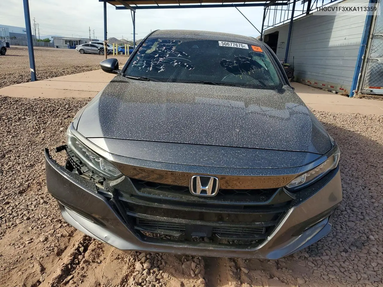 1HGCV1F3XKA113359 2019 Honda Accord Sport