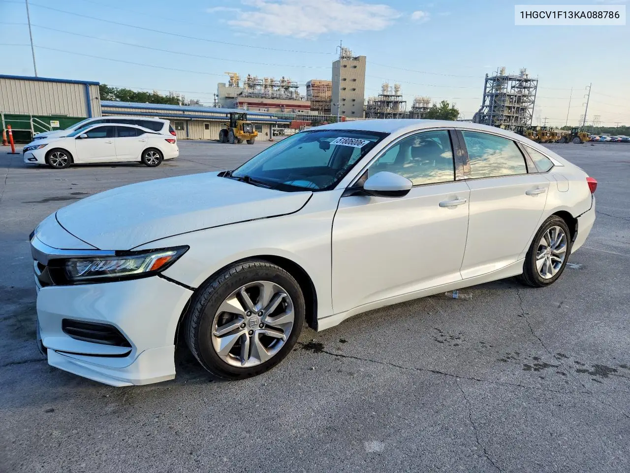 1HGCV1F13KA088786 2019 Honda Accord Lx