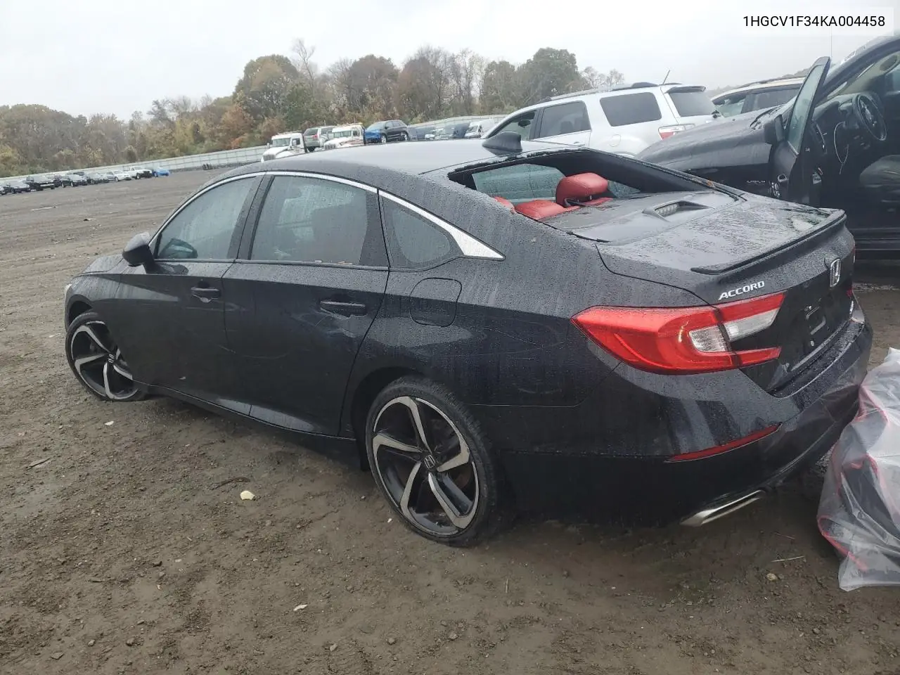 1HGCV1F34KA004458 2019 Honda Accord Sport
