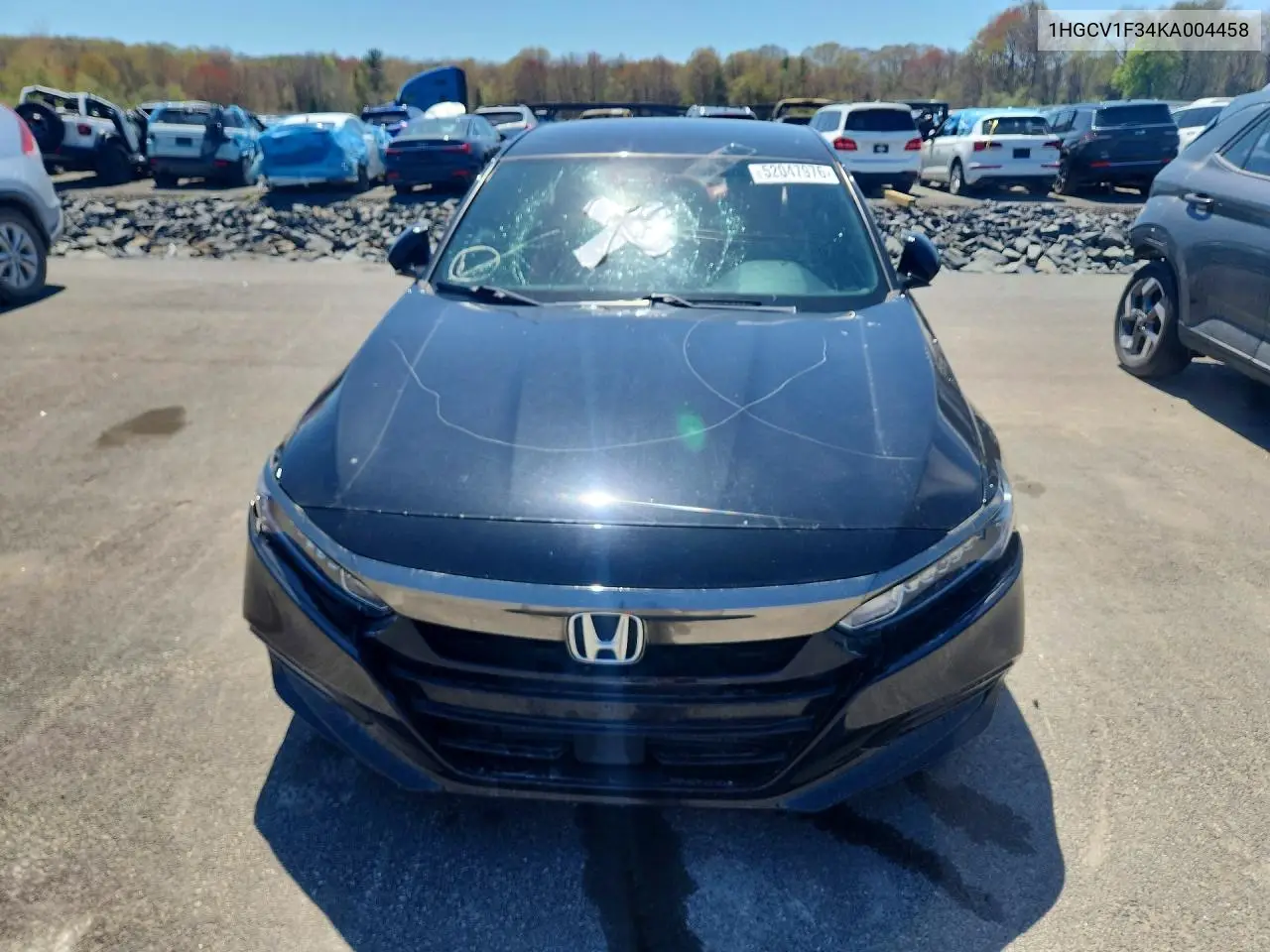 1HGCV1F34KA004458 2019 Honda Accord Sport