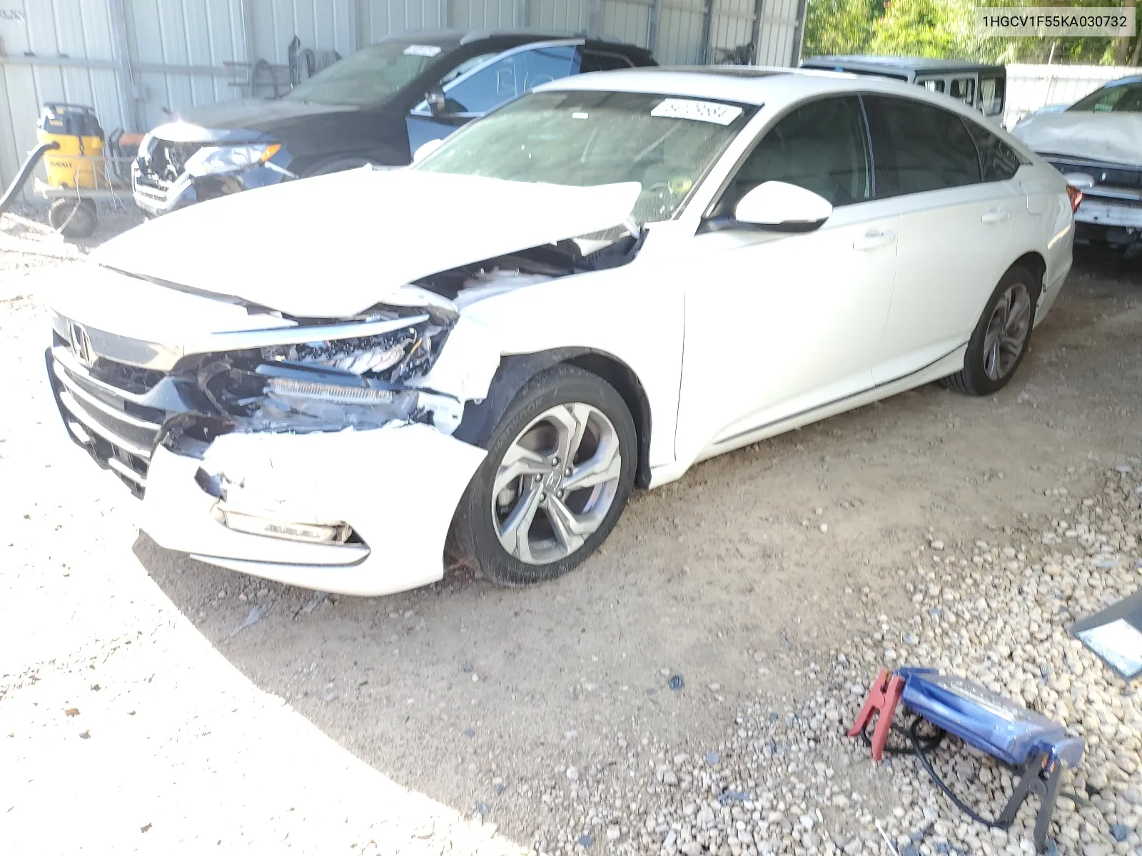 1HGCV1F55KA030732 2019 Honda Accord Exl