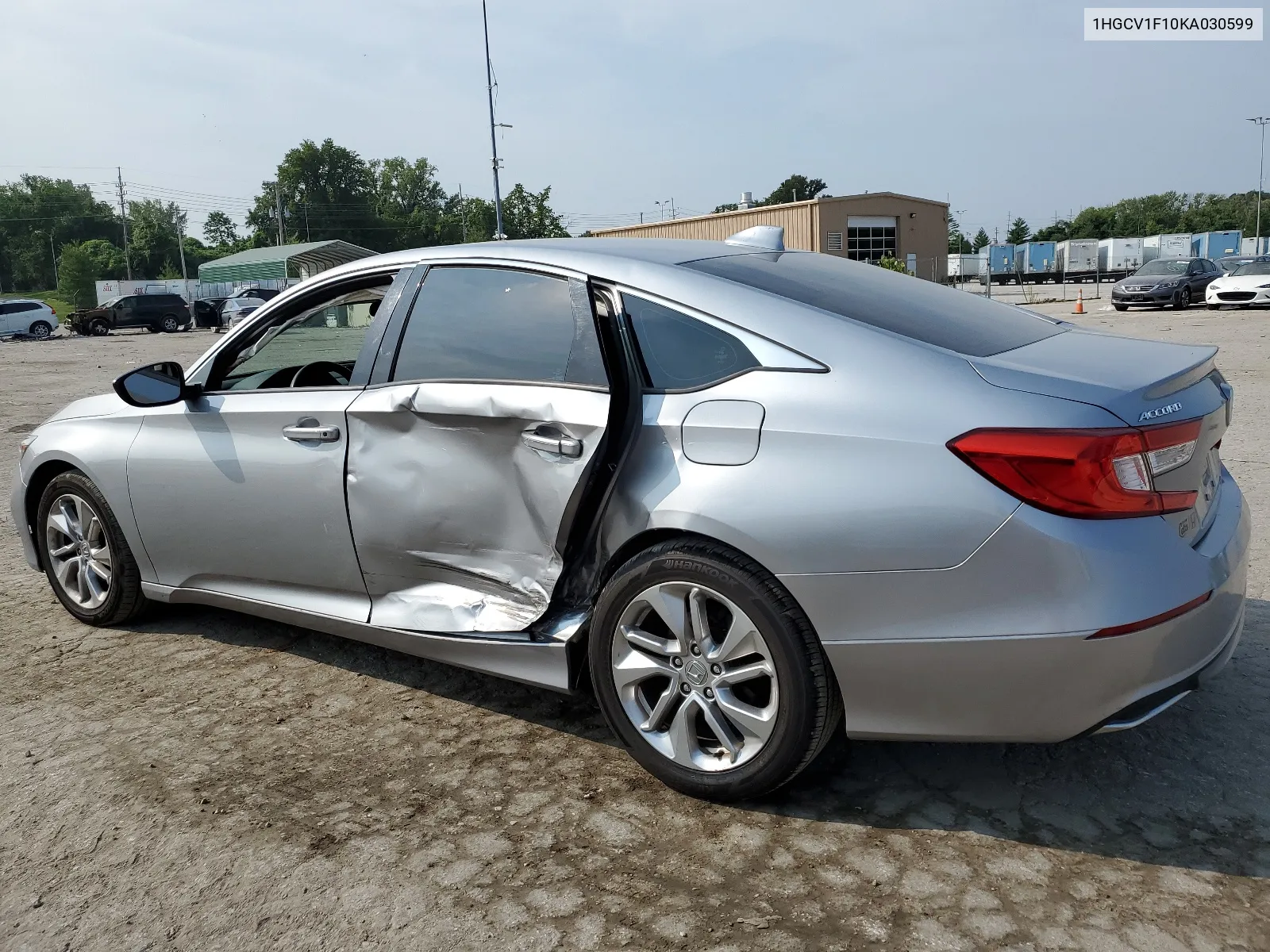 1HGCV1F10KA030599 2019 Honda Accord Lx