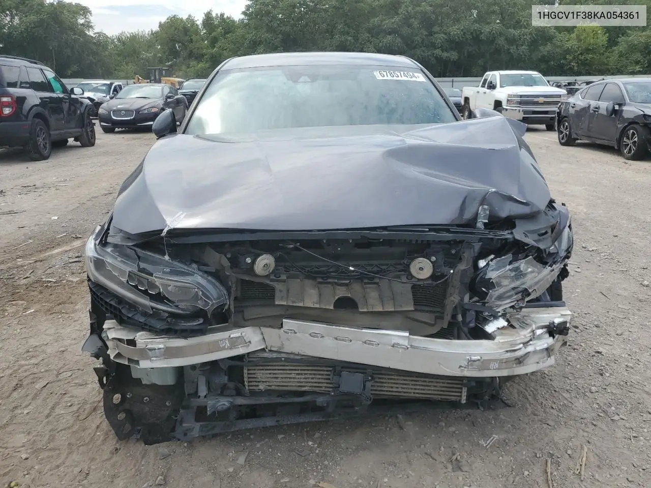 1HGCV1F38KA054361 2019 Honda Accord Sport