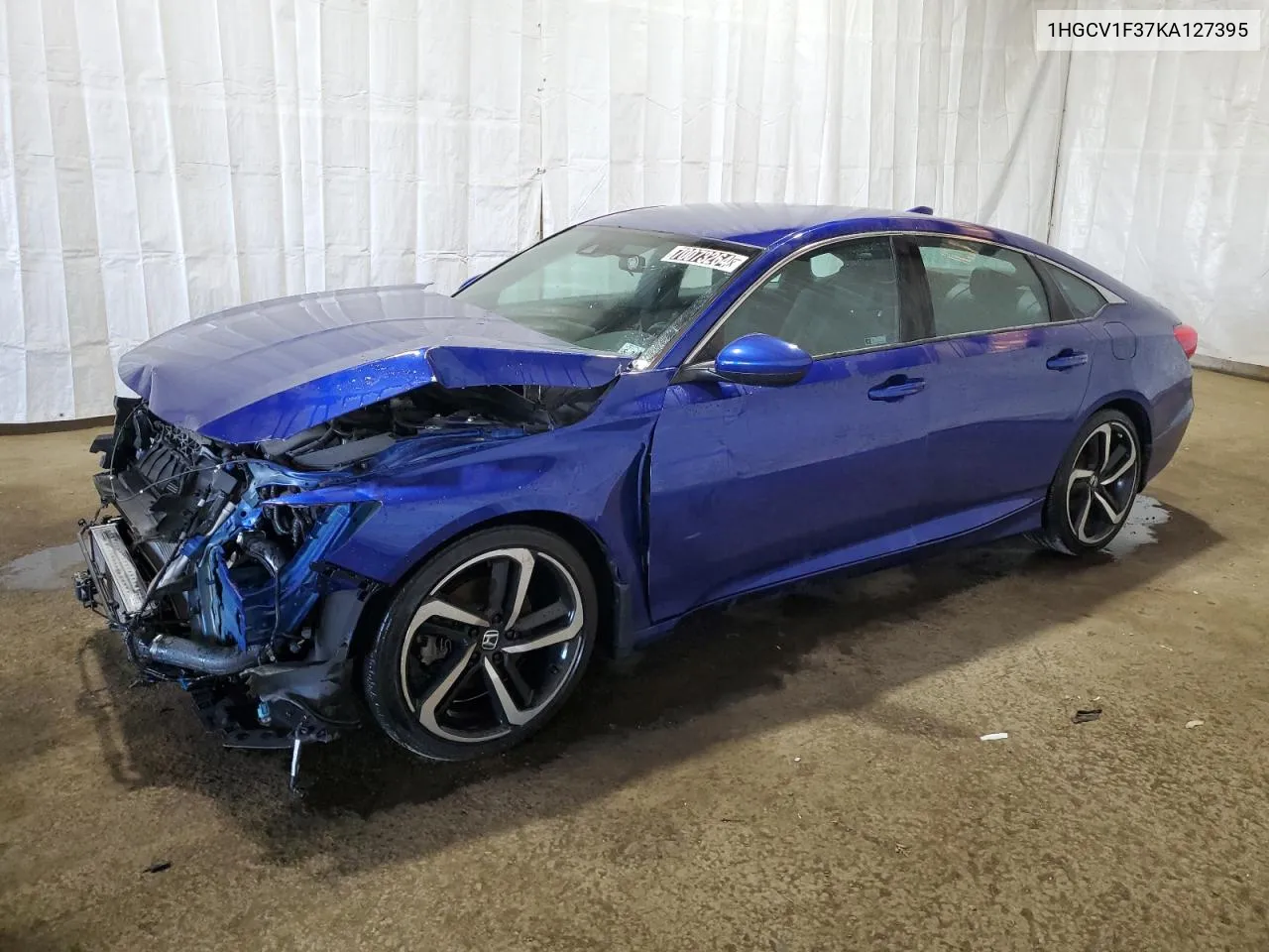 1HGCV1F37KA127395 2019 Honda Accord Sport