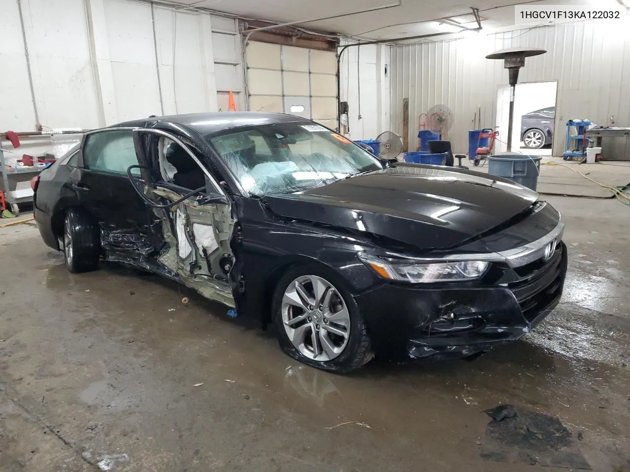 1HGCV1F13KA122032 2019 Honda Accord Lx