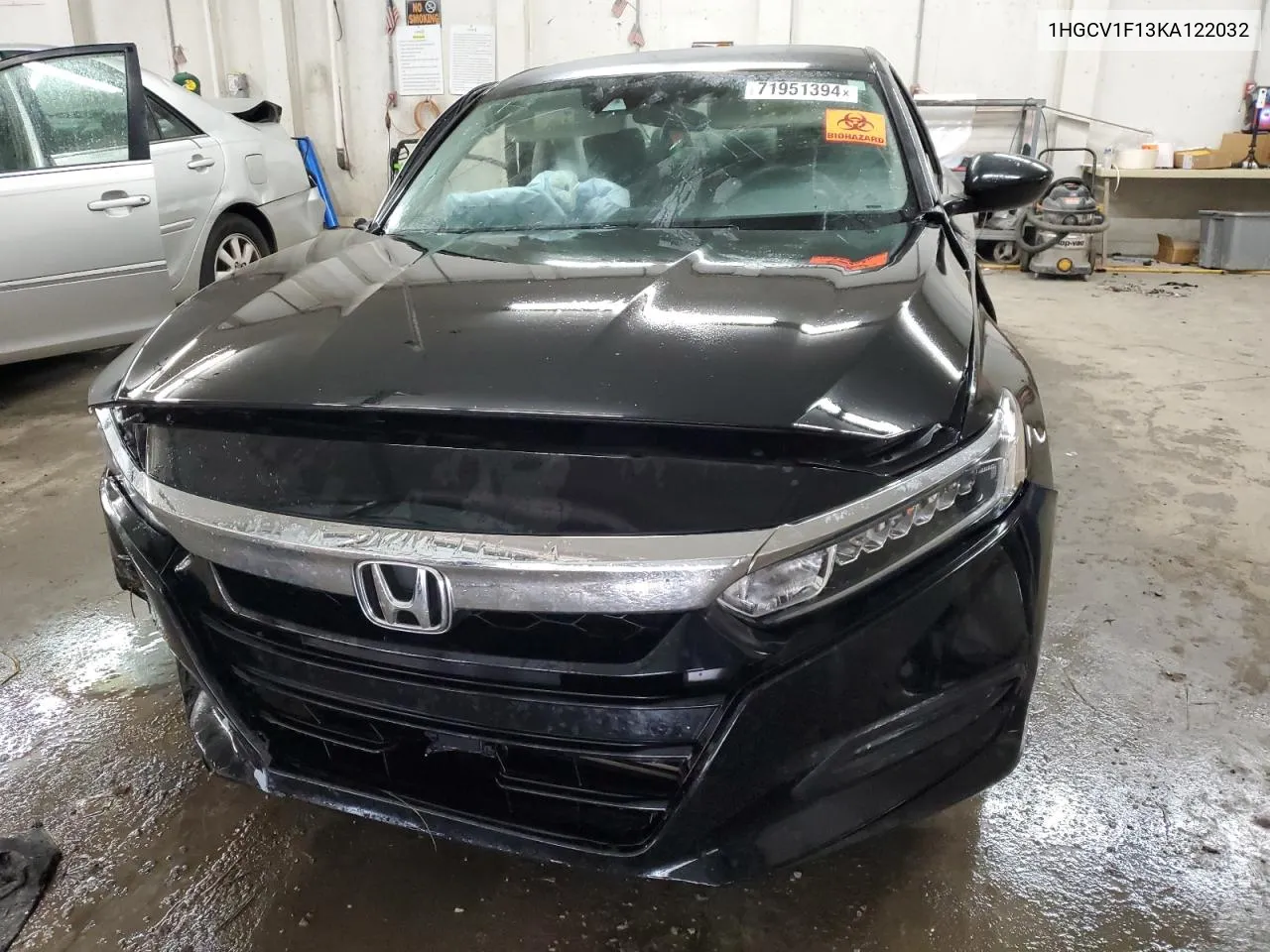 2019 Honda Accord Lx VIN: 1HGCV1F13KA122032 Lot: 71951394