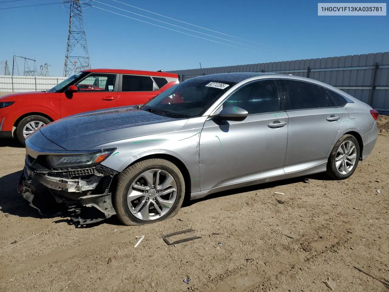 1HGCV1F13KA035781 2019 Honda Accord Lx