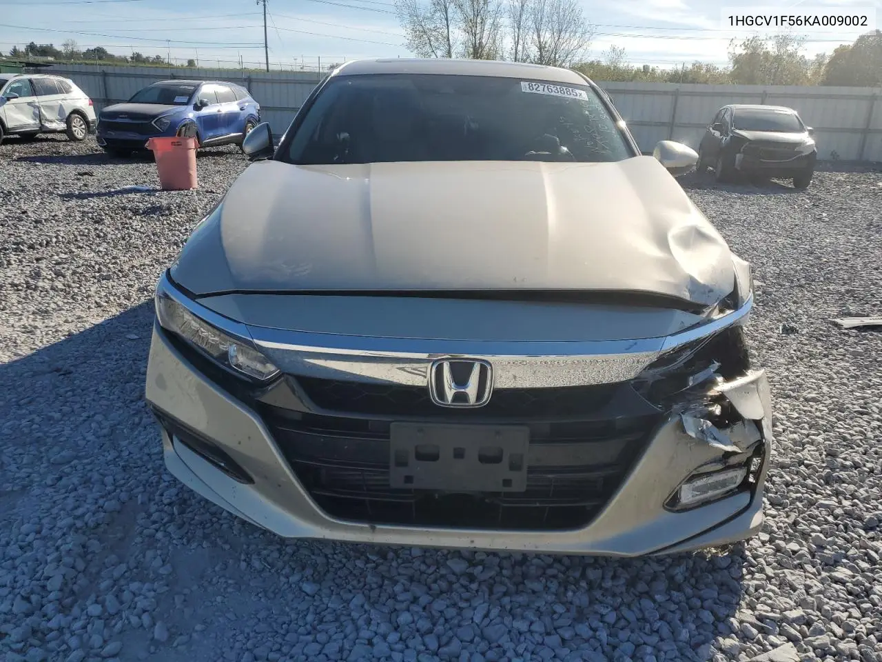 1HGCV1F56KA009002 2019 Honda Accord Exl