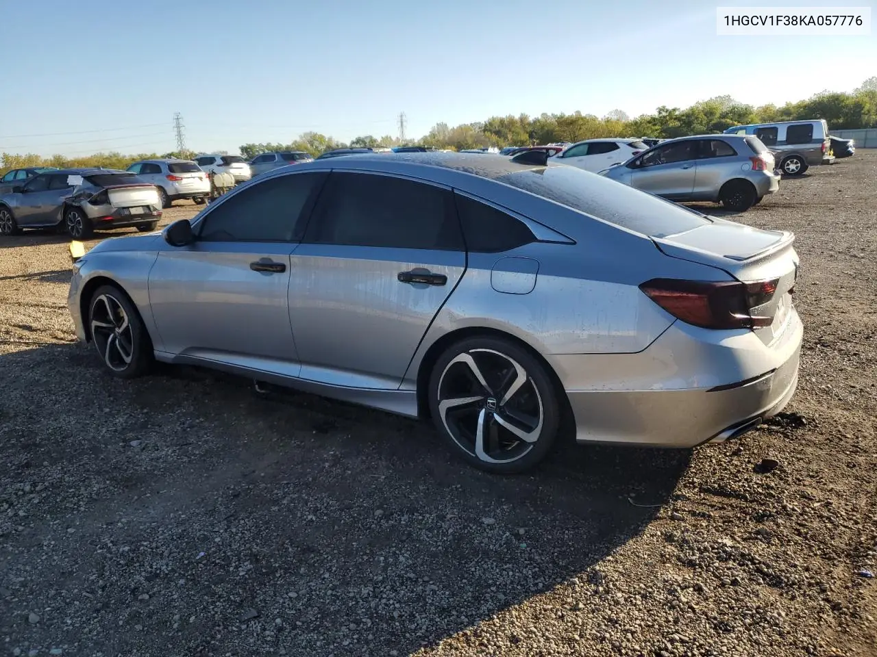 1HGCV1F38KA057776 2019 Honda Accord Sport