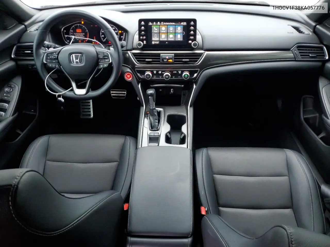1HGCV1F38KA057776 2019 Honda Accord Sport